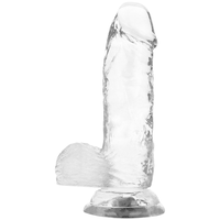Thumbnail for Dildo Trasparente Realistico in Gel Jelly 2020, Facile da Pulire