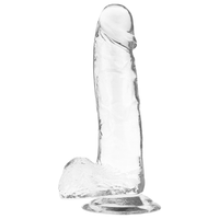 Thumbnail for Dildo Trasparente Realistico X Ray Clear con Asse Flessibile e Vene