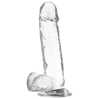 Thumbnail for Dildo Trasparente Realistico X Ray Clear con Asse Flessibile e Vene
