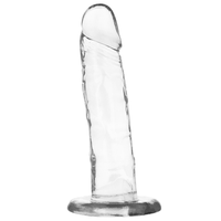 Thumbnail for Dildo Trasparente X Ray Clear in Gelatina Flessibile e Realistico