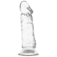 Thumbnail for Dildo Trasparente Realistico X Ray Clear con Asse Flessibile e Ventosa