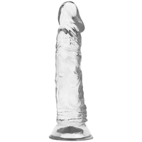 Thumbnail for Dildo Trasparente con Base Ventilante per Imbracature, 19 cm