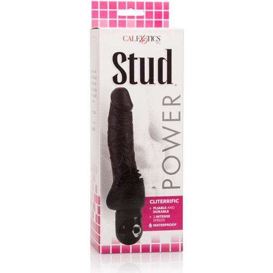 Stimolatore Waterproof Power Stud Cliterrific 19 cm, Vibrazione Intensa