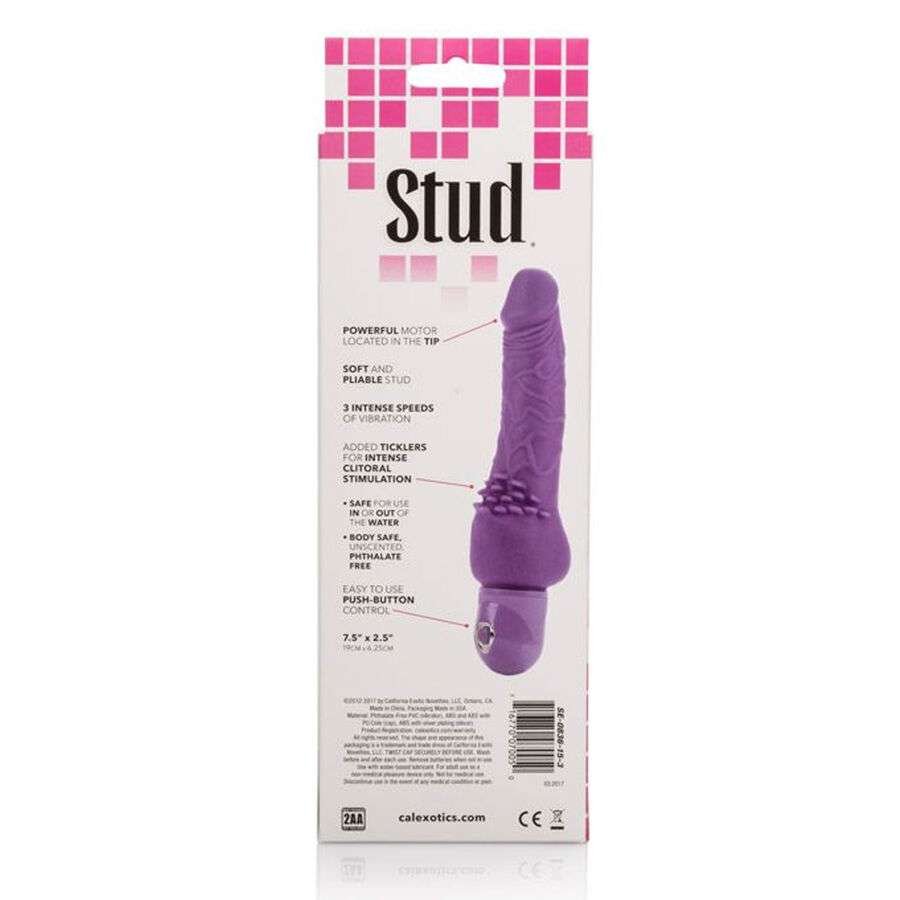 Stimolatore Waterproof Power Stud 19 cm con Vibrazioni Intense