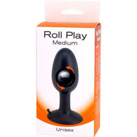 Thumbnail for Plug anale in silicone con sfera rotante per piacere intenso
