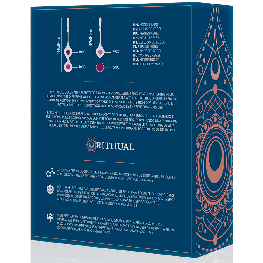 Rituale Deva Pelvic Training: Kit di Palline per Tonificare e Potenziare il Piacere