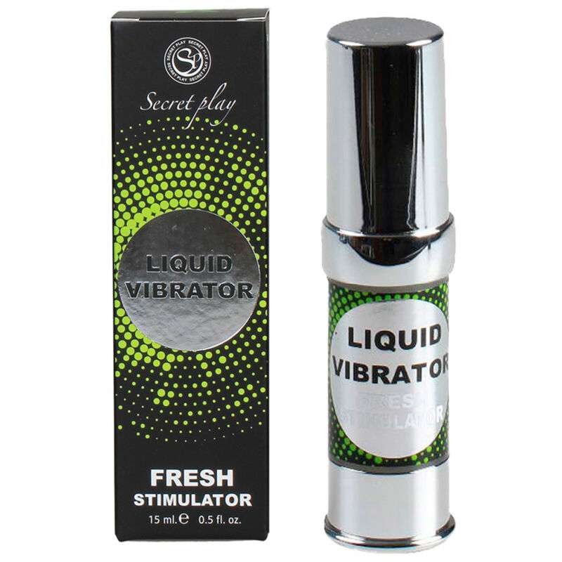 Gel stimolante unisex con vibrazioni e aroma alla menta