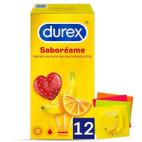 Thumbnail for Preservativi Durex Saboréame Aromi Fruttati - 12 Pezzi Colorati