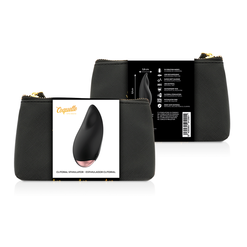 Stimolatore Clitorideo Potente con 10 Velocità e Silicone Ricaricabile