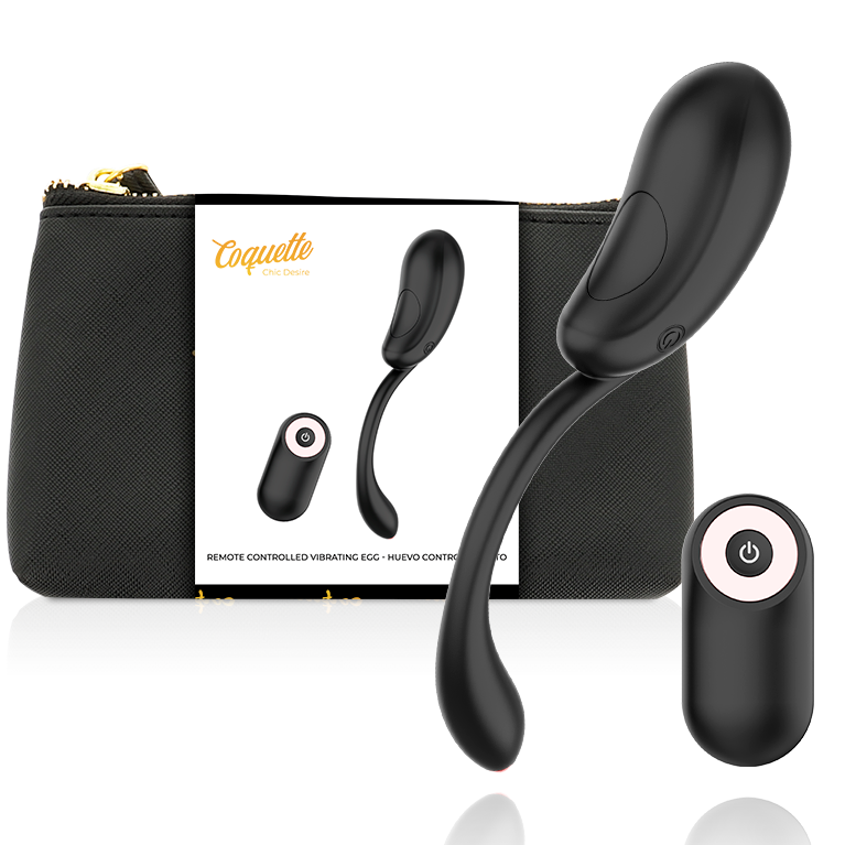 Proiettile Vibrante Coquette con Telecomando - Silicone Waterproof 10 m