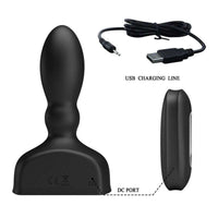 Thumbnail for Plug Anale Gonfiabile con Vibrazioni e Telecomando, 12 Velocità