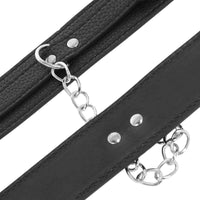 Thumbnail for Polsini Regolabili Darkness Bondage in Pelle PU e Metallo Antiallergico