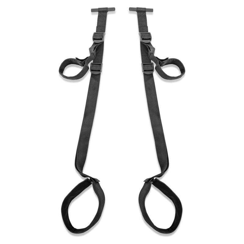 Altalena da Porta Fetish Regolabile con Supporti Imbottiti e Maschera Satin Love