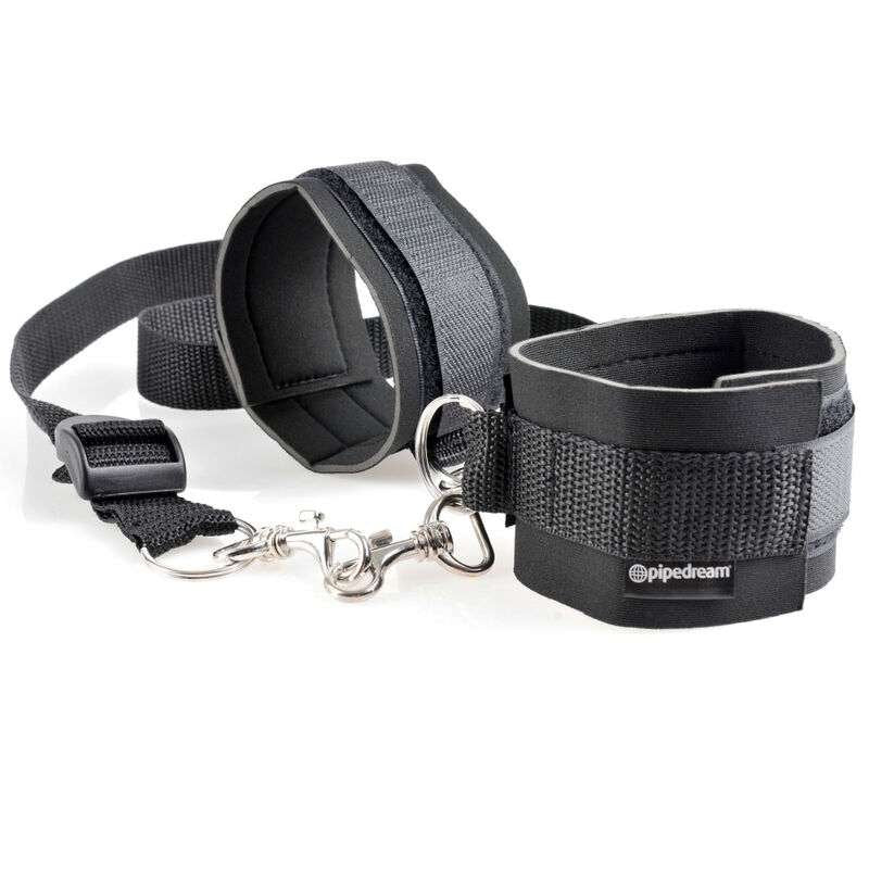 Set Polsini e Cordini Regolabili per Fantasie Fetish con Maschera Gratis