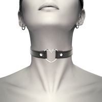 Thumbnail for Collana fetish in pelle vegana regolabile - Eleganza e sicurezza