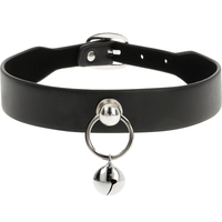 Thumbnail for Collana fetish in pelle vegana regolabile, accessorio elegante