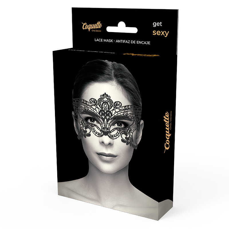 Maschera di Pizzo Coquette per Sensi Più Svegli e Sensualità