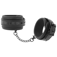 Thumbnail for Manette BDSM vegane in pelle e metallo nickel free, comfort e sicurezza