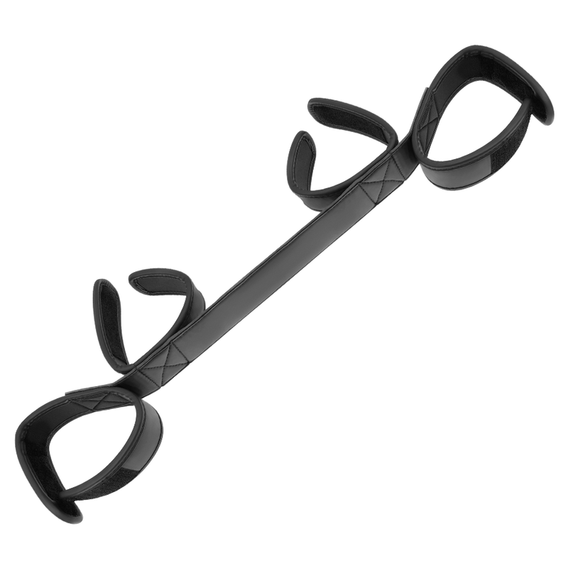 Set di Manette e Cavigliere in Pelle Vegana e Metallo Nickel Free per BDSM