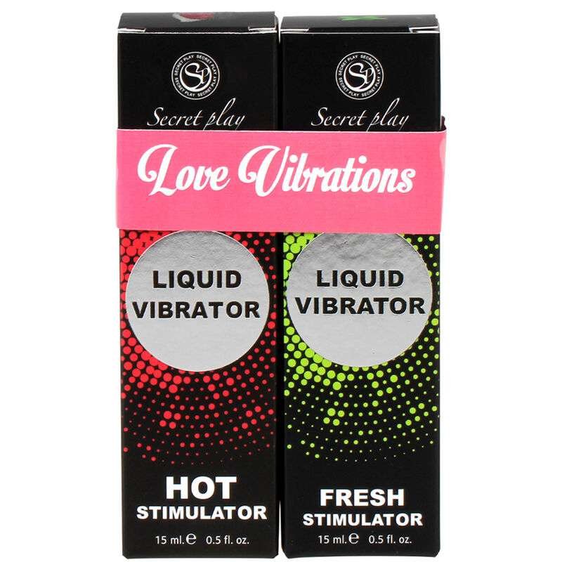 Set di Gel Vibratorio per Coppia con Effetto Calore e Freschezza