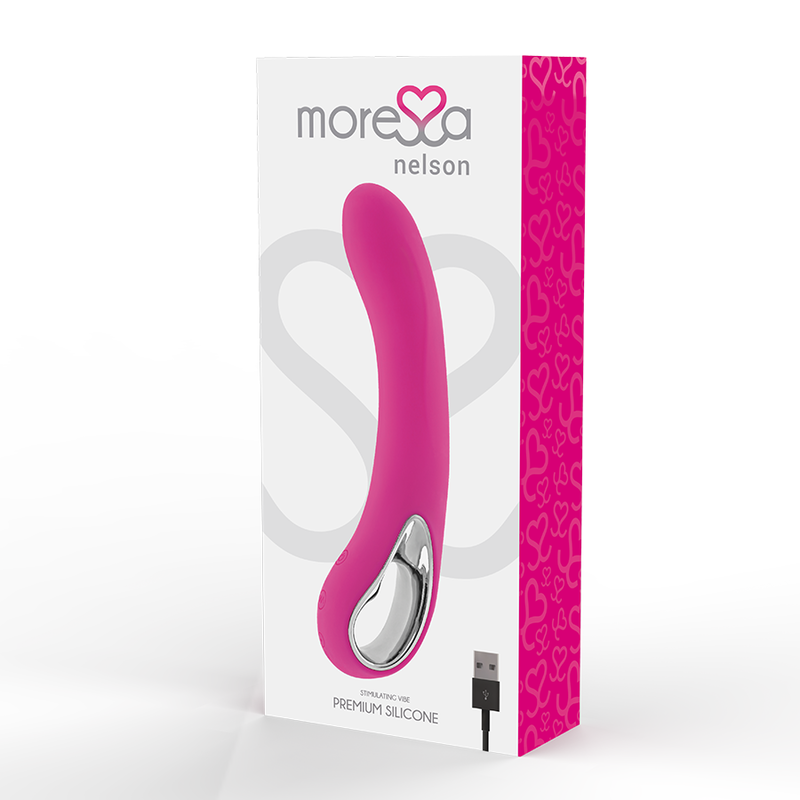 Vibratore Nelson: stimolazione G e massaggi esterni in silicone premium