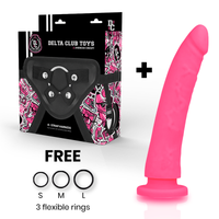Thumbnail for Dildo in Silicone Medicale con Imbracatura – Sicurezza e Piacere
