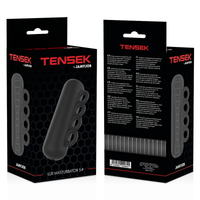 Thumbnail for TENSEK 5 Masturbatore Nero con Linee di Stimolazione e Maniglia Ergonomica