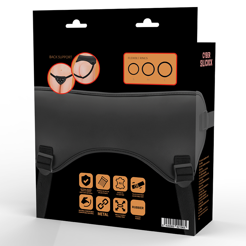 Imbracatura Donna Universale per Dildo Cybersilicoock – Comfort e Controllo