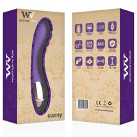 Thumbnail for Vibratore G-Spot Sunny in Silicone Oro-Lilla, Ricaricabile e Silenzioso