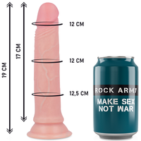 Thumbnail for Dildo Realistico con Imbracatura e Ventosa, TPE Ipoallergenico