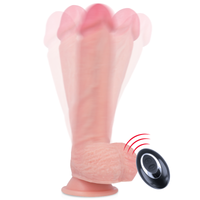 Thumbnail for Vibratore Realistico in Silicone con Ventosa e Telecomando Premium