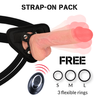 Thumbnail for Vibratore Realistico in Silicone con Ventosa e Telecomando Premium