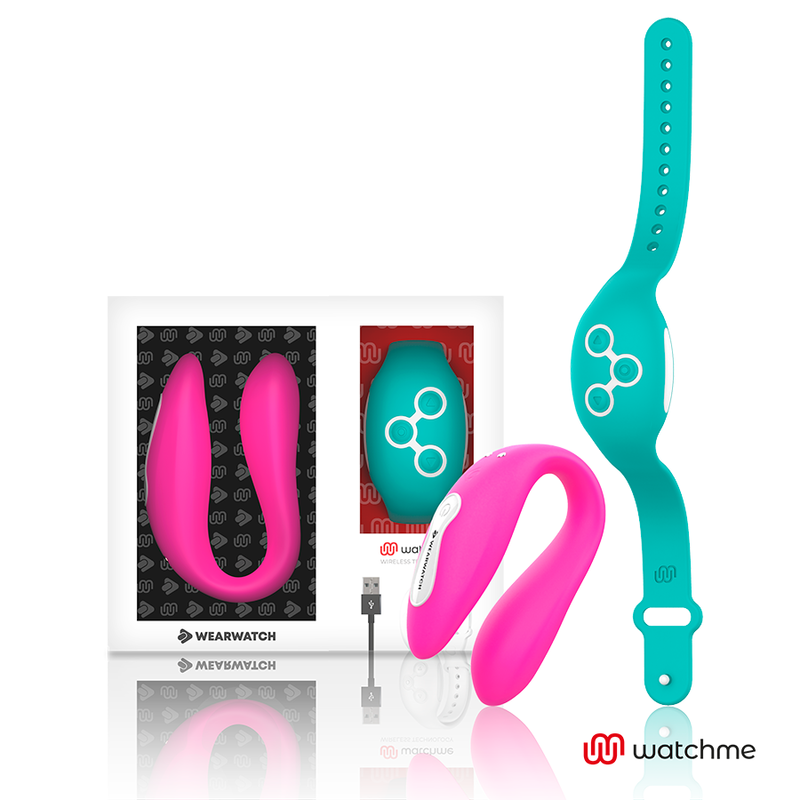 Vibratore per Coppie Impermeabile con Orologio Smart WATCHME