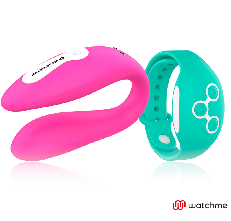 Vibratore per Coppie Impermeabile con Orologio Smart WATCHME